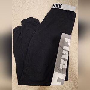 PINK Victoria's Secret Black Sweatpants